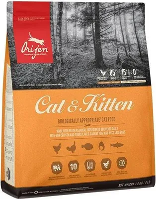 Zdjęcie produktu dla Orijen 0064992718862, Kocięta, Ryba, Drób, 1,8 kg