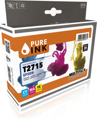 Productafbeelding van EPST2715MP3 PI EPSON T2715 WF Inktcartridge (3 stuks)