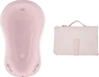 Produktbild von Hylat Baby Babywanne Rheinland , BPA-frei – ideal für Neugeborene und Kinder bis 12 Monate, mit faltbarer Wickelunterlage