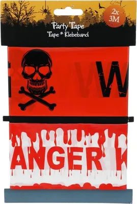 Produktbild von Absperrband - Halloween - 2 x ca. 3 m - 2er Set