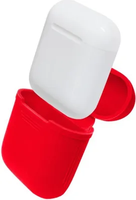 Immagine prodotto di Custodia per Airpods in silicone - rosso