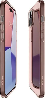 Image de Kryt Spigen iPhone 15 Plus Crystal Flex - Cristal Rose