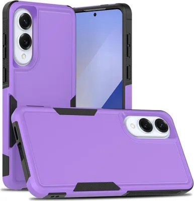 Produktbild von Mobigear Heavy Armor  Samsung Galaxy S25 Edge Hülle Hardcase Backcover Stoßfest - Lila