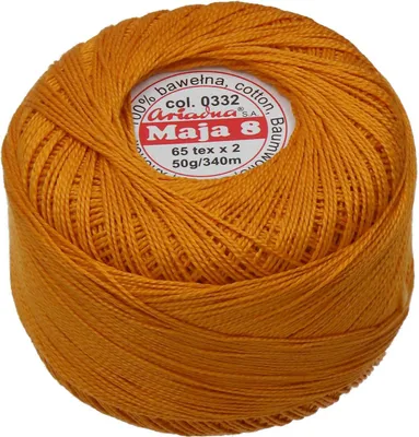 Obrázek produktu pro Háčkovací příze Maja 8 50 g - 0332