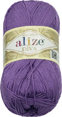 Image de Fil DIVA - 100g / 350 m - Violet