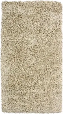 Immagine prodotto di Tappeto shag di lana ecrù 80x150