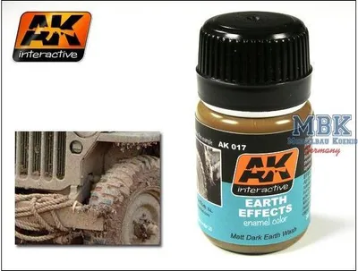 Produktbild von AK Interactive S.L. AK-017 Earth Effects
