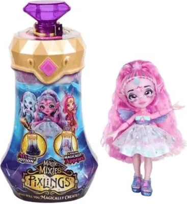 Image de Magic Mixies Pixlings - Unia - La marionnette licorne (lila)