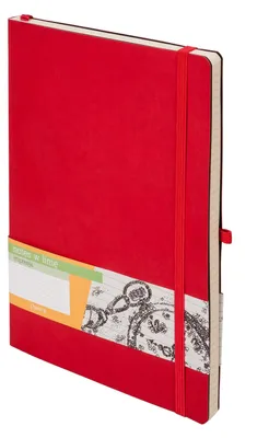 Immagine prodotto di Notes A5 w linię Impresja czerwony Antra