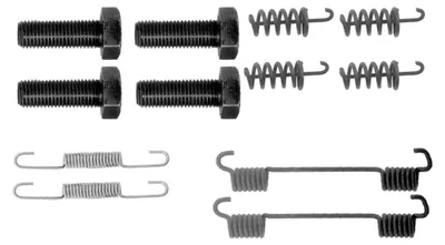 Imagen del producto de Kit de pastillas de freno de estacionamiento BOSCH, compatible con, entre otros, vehículos MERCEDES-BENZ de la