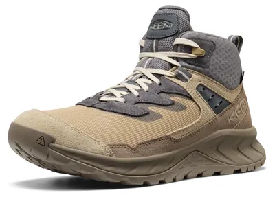 Imagen del producto de KEEN, zapato de senderismo para hombre, modelo TARGHEE III, resistente al agua, color SAFARI/STAHLGRAU, talla 45