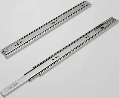 Image de Glissières de tiroirs Glissière de tiroir Glissière à galets Glissière de tiroir Glissière à billes Fermeture automatique Extension totale Longueur 650mm 1paire