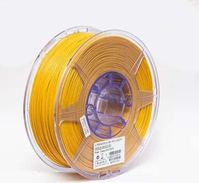 Image de eSun PLA plus 1.75 mm or 1 kg rouleau de filament pour imprimante 3D PLA+
