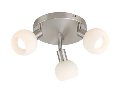 Produktbild von LIVARNO home Deckenspot, LED, Glas, 3 flammig, rund -