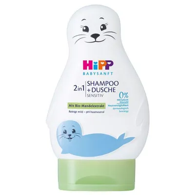 Produktbild von HiPP Babysanft 2in1 Shampoo + Dusche 200ml