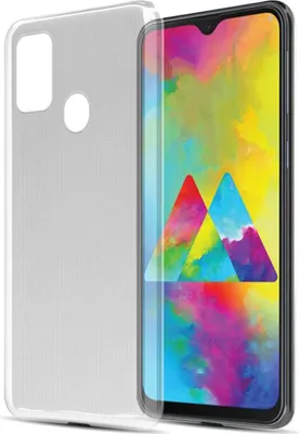 Immagine prodotto di Cadorabo cover per Samsung Galaxy M21 / M30s cover protettiva in trasparente cover protettiva TPU silicone cover custodia