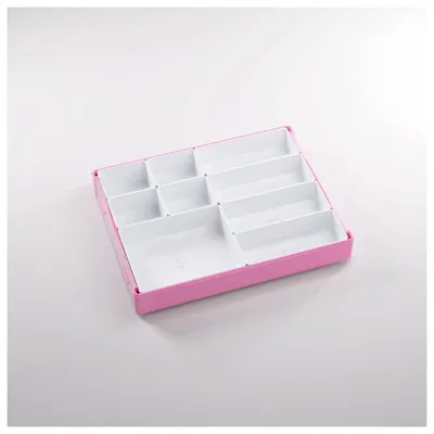 Produktbild von Token Silo Pink/White – Wandelbare Token-Box mit 9 Fächern