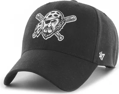 Produktbild von MLB Pittsburgh Pirates ’47 Basecap Cap MVP Kappe Baseballcap 195000734410 schwarz