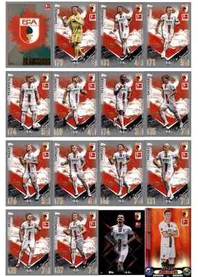 Immagine prodotto di Topps Match Attax Bundesliga - 2023/24 - Pacchetto squadra - FC Augsburg