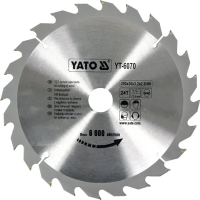 Immagine prodotto di Disco al carburo 250x30 mm, 24 denti