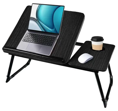 Zdjęcie produktu dla Składany, regulowany stolik pod laptopa, 60 x 40 cm