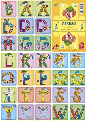 Produktbild von Pexeso-Alphabet-Buchstaben