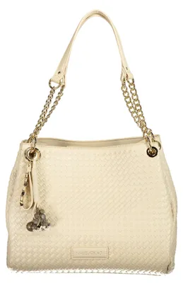 Produktbild von Elegante Beigefarbene Damen Schultertasche mit Multifunktionalen Details