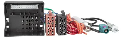 Radio-Adapterkabel Quadlock auf ISO, Antennenadapter Fakra/DIN, für Opel ab 2003