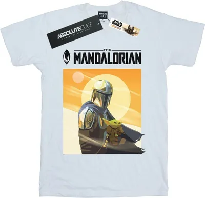 Produktbild von Star Wars - "The Mandalorian The Child" T-Shirt für Damen BI45754 (XXL) (Weiß)