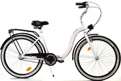 Zdjęcie produktu dla Rower Dallas Składak Alu 26" 3spd - biały z czarnym