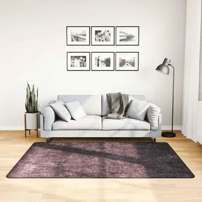 Obrázok produktu pre vidaXL Koberec, prateľný, antracitový, 120 x 180 cm
