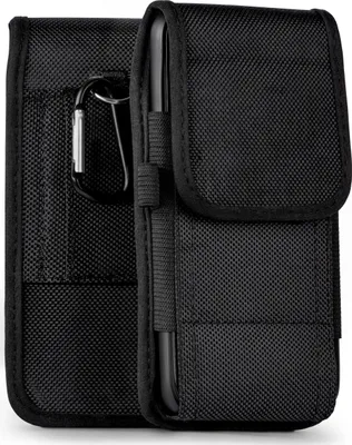 Produktbild von moex® Agility Case kompatibel mit Nokia 7.1 - Handy Gürteltasche, Schwarz