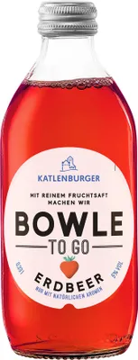 Obrázek produktu pro Katlenburger Bowle To Go Jahoda s ovocnou čistou ovocnou šťávou 330ml