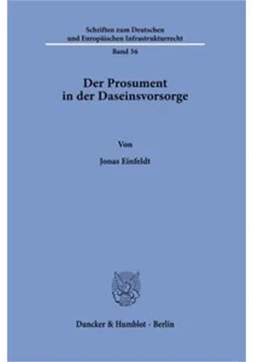 Obrázek produktu pro Der Prosument in der Daseinsvorsorge