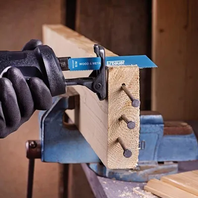 Produktbild von Erbauer S922HF Säbelsägeblatt 2 Stück Holz Metall