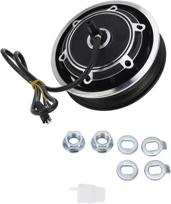 Imagen del producto de Motor eléctrico para scooter de 48 V y 1000 W, con buje de aleación de aluminio, funcionamiento silencioso para una experiencia de conducción más agradable, ideal para proyectos de bricolaje de vehículos eléctricos