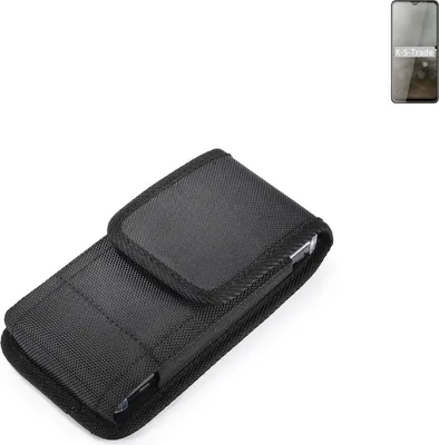 Produktbild von Holster Gürteltasche kompatibel mit Cubot Note 20 Holster Gürtel Tasche wasserabweisend Handy Hülle Schutz Hülle Outdoor schwarz K-S-Trade