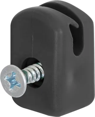 Produktbild von Alberts® Spanndrahthalter mit Schraube,Kst., schwarz 656065