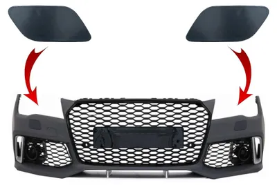 Produktbild von SRA Abdeckungen Frontstoßstange für Audi A7 4G 2010-2018 RS7 Design.