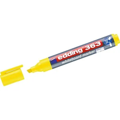 Obrázek produktu pro edding 363 popisovač na bílé tabule žlutý