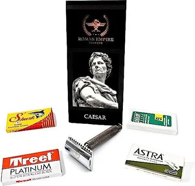 Obrázok produktu pre Holítko Caesar Gun Metal od spoločnosti Roman Empire Shaving
