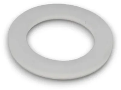 Produktbild von 20 Stück Flachdichtung Silikon, 3 mm, transparent 1 Zoll