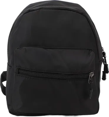 Produktbild von Mini Rucksack tragbar wasserdichte stilvolle Nylon kleine für Studenten Frauen Mädchen schwarz