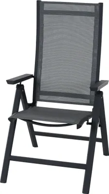 Produktbild von Siena Garden Tauro Klappsessel, matt anthrazit, Aluminium