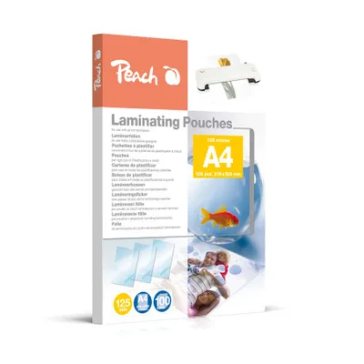 Produktbild von Peach Laminierfolien A4 125mic glänzend PP525-02       100PK