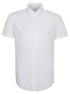 Image de Seidensticker - Chemise pour homme à manches courtes LT6088 (38,5 cm) (blanc)