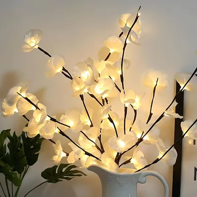 Obrázok produktu pre LED svetelné vetvičky, dekoratívna lampa na vnútorné aj vonkajšie použitie, výška 73 cm