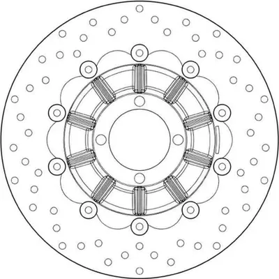Produktbild von BREMBO Serie Oro Bremsscheibe 285mm 78B40892