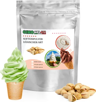Immagine prodotto di Polvere per gelato soft danese al pistacchio 1 kg