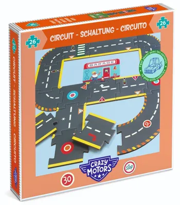 Image de Puzzle « Circuit de course géant », Djeco